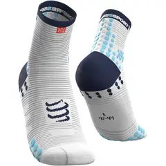 COMPRESSPORT - Calcetines runtri v3 - run high blancoazul t4