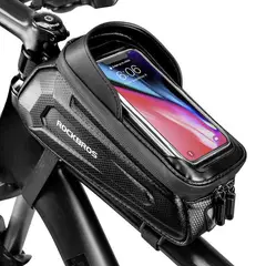 ROCKBROS - Bolso alforja sillín bicicleta b68 - negro