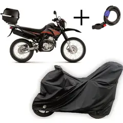 GENERICO - Pijama Carpa Moto Enduro Baúl Impermeable Argollas + Candado
