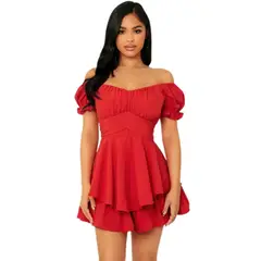 BAPU - Vestido con Manga Corto