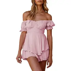 BAPU - Vestido con Manga Corto
