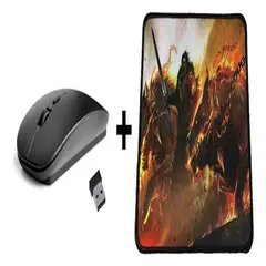 GENERICO - Mouse Inalámbrico Ultra Delgado Pad Mouse Antideslisante