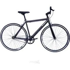 SFORZO - Bicicleta urbana fixed rin 700 - gris Talla S