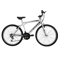 SFORZO - Bicicleta Rin 26 En Aluminio 18 Cambios Blanco-