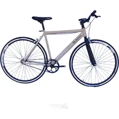 SFORZO - Bicicleta urbana fixed rin 700 - arena Talla S