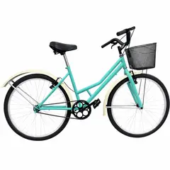 SFORZO - Bicicleta Playera Dama Rin 26 Sin Cambios
