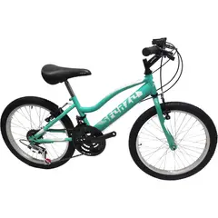 SFORZO - Bicicleta Infantil Rin 20 En Aluminio 18 Cambios Aguamarina