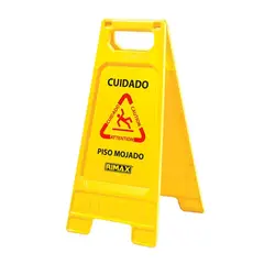 RIMAX - Señal de Precaución Piso Mojado Amarillo