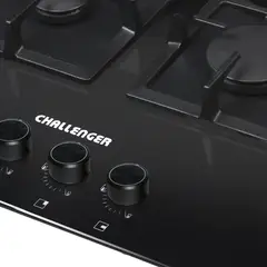 CHALLENGER - Cocina a Gas 4 Puestos Negra - SQ6797AE