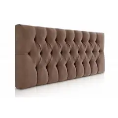 DISEÑOS RAMONA'S - Cabecero King 200x60 Rombos Chocolate Tela