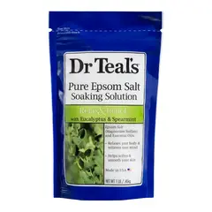 DR TEAL'S - Dr Teals Sal de Epsom Eucalipto Menta 1lb