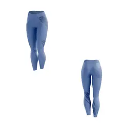 ARMAZI SPORT - LEGGINS DEPORTIVO MUJER DE GIMNASIO STRONG AZUL.