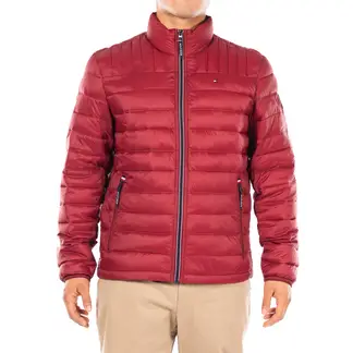 TOMMY HILFIGER - Chaqueta roja acolchada