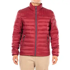 TOMMY HILFIGER - Chaqueta roja acolchada