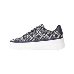 TOMMY HILFIGER - Tenis Con Suela Cupsole En Tejido Denim