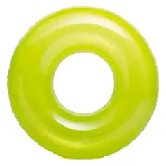 INTEX - Flotador Llanta 59260 Inflable 76cm Neon Piscina Amari