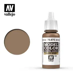 MANUEL VALLEJO - Pinturas Acrílicos Vallejo Modelcolor 875-17ml marron beige