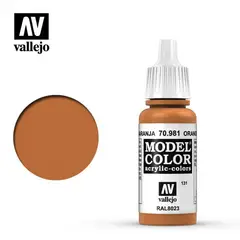 MANUEL VALLEJO - Modelcolor 981-17ml. marron naranja