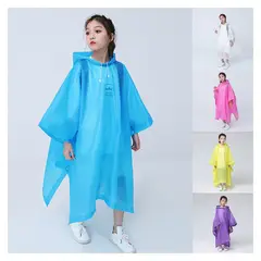 GENERICO - Capa impermeable para niños poncho de lluvia ropa impermeable