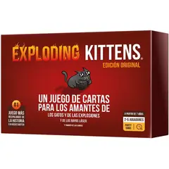 ASMODEE - Juego De Mesa Exploding Kittens Original Para Adultos Niños