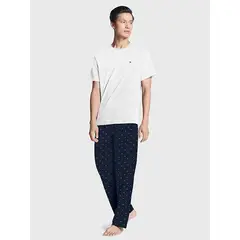 TOMMY HILFIGER - Conjunto De Pijama Para Hombre Azul