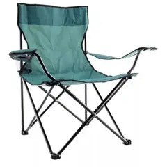 GENERICO - Silla plegable para camping con brazo