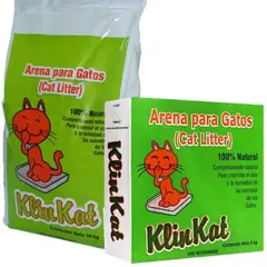 KLINKAT - Arena para gato bolsa 5 kg + bolsa 10 kg calidad premium