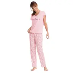 ROMANELLA - Conjunto Pijama de Pantalón Daniela