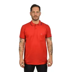 HAMER - Polo para hombre con bolsillo