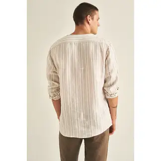 ILOT - CAMISA EN LINO MANGA LARGA CUELLO V Referencia SH68032