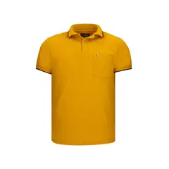 HAMER - Polo para hombre con bolsillo