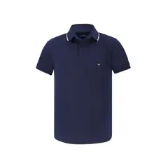 HAMER - Polo para hombre con bolsillo