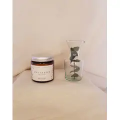 NOSSARENA - Velas en cera vegetal 100gr aroma invierno