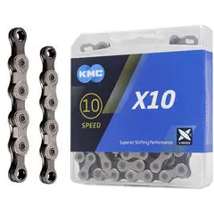 KMC - Cadenilla Bicicleta10 Velocidades X10 Cadena Ruta Mtb