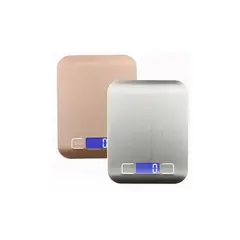 BERNALO - Gramera digital de cocina pesa báscula balanza de peso lujo