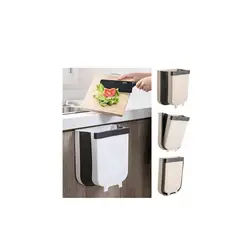 GENERICO - Basurero cocina plegable colgante papelera multiusos