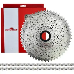 SUNRISE - Pacha 10 Velocidades Sunrace 11-51 + Cadena shimano hg54