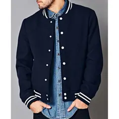 URBAN PLUS - Chaqueta hombre casual azul oscuro hubble