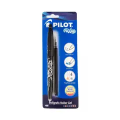 PILOT - Boligrafo Frixion Negro 0.7 con Repuesto Blister