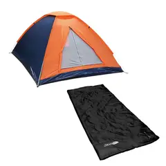 NTK - Combo Carpa Camping 2 personas + Sleeping Bag Individual-