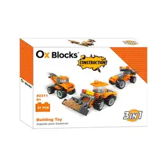 OX BLOCKS - OX Construction - Bloques de juguete para construir 3 en 1