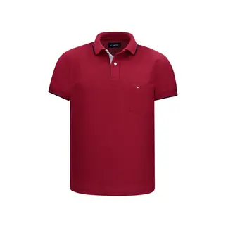 HAMER - Polo para hombre con bolsillo_.