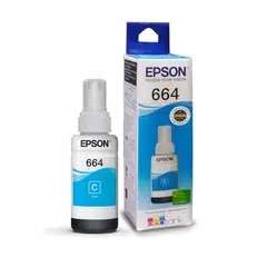 EPSON - TINTA T664 CYAN COMPATIBLE CON L121