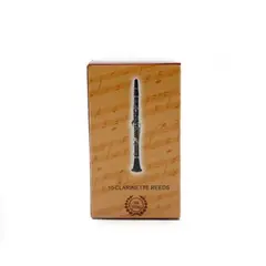GENERICO - Caña Clarinete 2 1/2 Reeds Caja Por 10 Unidades.
