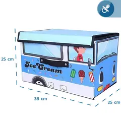 ENFANT'ASY - Organizador De Juguetes Y Ropa Infantil Caja Con Tapa