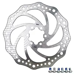 TEKTRO - Disco Rotor Freno Bicicleta 160mm 6 Tornillos Pernos