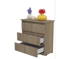 MODUOFI - Cómoda Derna 3 Cajones Color Germany