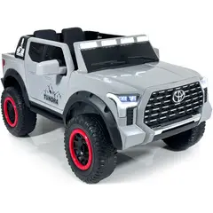 TOYOTA - Carro 4x4 Electrico 12v Llanta Caucho Control - Gris