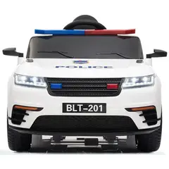 BEBESUNITA - Carro Electrico Niños Land Rover Llanta Caucho 12v - Blanco