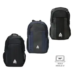 INDUSTRY BAG - Maletín ejecutivo morral laptop 16” maleta impermeable